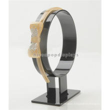 Factory Price Table Top Custom Single Circle Acrylic Commercial Portable Headband Display Rack